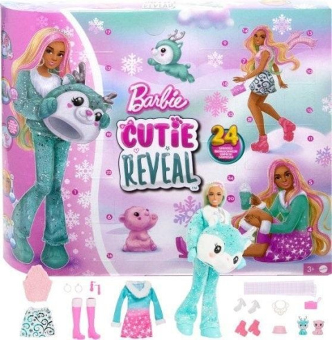 Barbie Cutie Reveal Kalendarz adwentowy HJX76