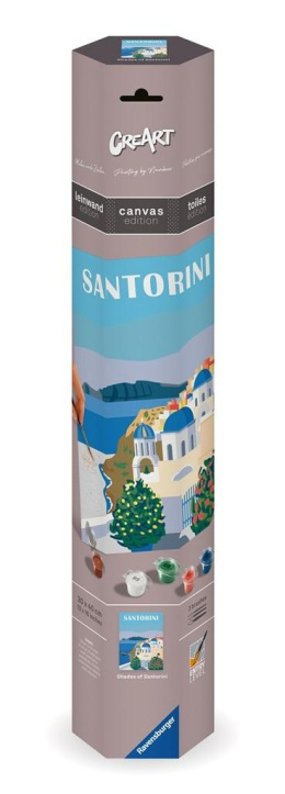 CreArt na płótnie: Santorini