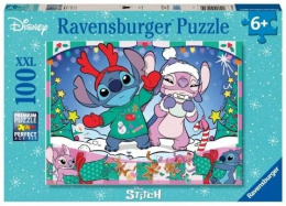 Puzzle 2D 100 Disney Stitch Święta
