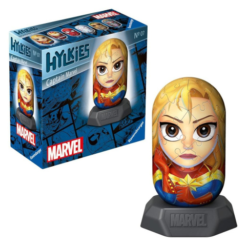 Puzzle 3D Hylkies: Kapitan Marvel