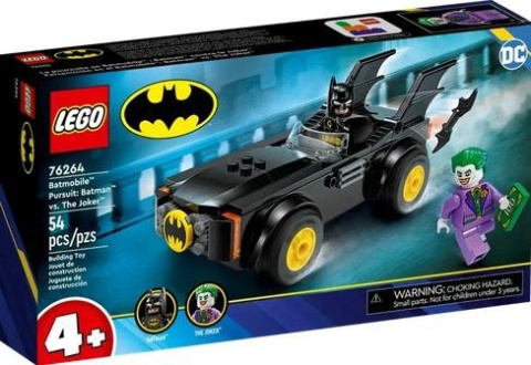 LEGO(R) DC 76264 (4szt) Batmobil Pogoń: Batman