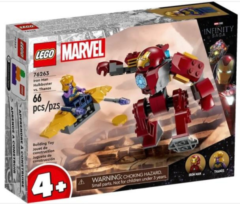 LEGO(R) MARVEL 76263 (4szt) Hulkbuster Iron Mana ...