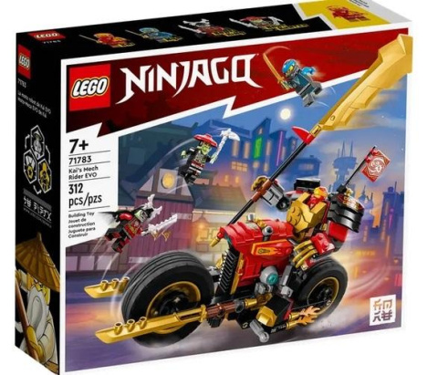 LEGO(R) NINJAGO 71783 (5szt) Jeździec-Mech Kaia EVO