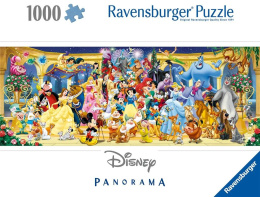 Puzzle 1000 Panorama Postacie Disney