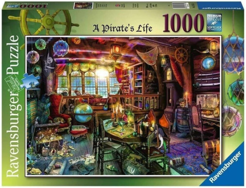 Puzzle 1000 Pirackie życie