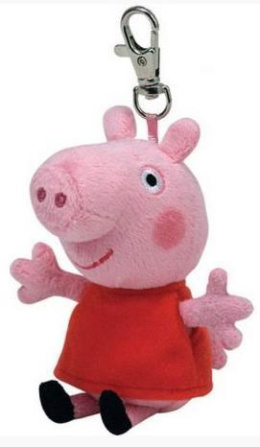 Beanie Babies Świnka Peppa - Peppa brelok