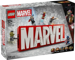 LEGO(R) SUPER HEROES 76313 Logo MARVEL z minifigurk.