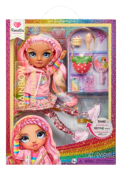 Rainbow High Sparkle & Shine Fashion Dolls Rosetta