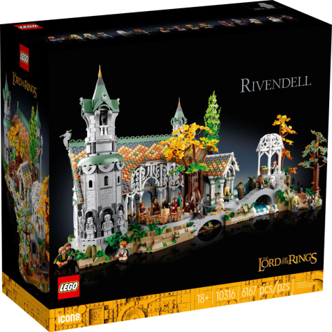 LEGO 10316 Lord of the Rings WŁADCA PIERŚCIENI LEGO 10316 Lord of the Rings WŁADCA PIERŚCIENI