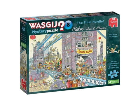 Puzzle 1000 Wasgij Mystery Ostatni bieg Puzzle 1000 Wasgij Mystery Ostatni bieg