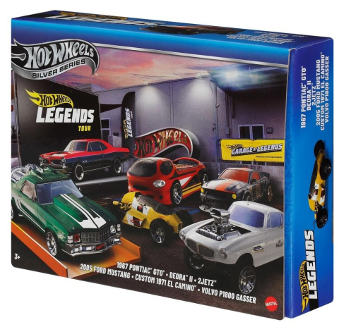 Hot Wheels Legends Samochody 1:64 6-pak