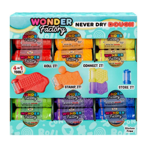 Wonder Factory Never Dry Dough Singles (36szt) Wonder Factory Never Dry Dough Singles (36szt)