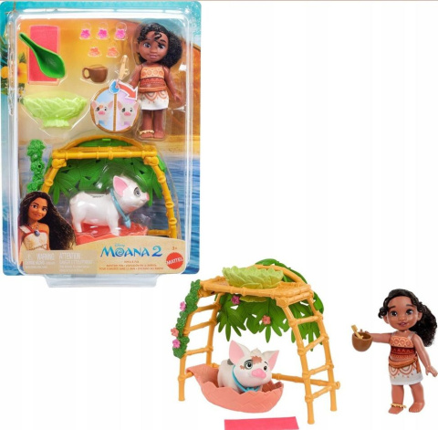 Disney Moana 2 Simea&Pua Zestaw zabawy do kąpieli