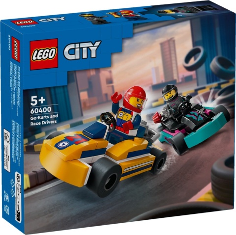 LEGO(R) CITY 60400 Gokarty i kierowcy wyścigowi
