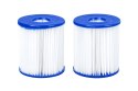 Filtry wymienne typu I do pompy basenowej 1249l/h BESTWAY 2 szt.