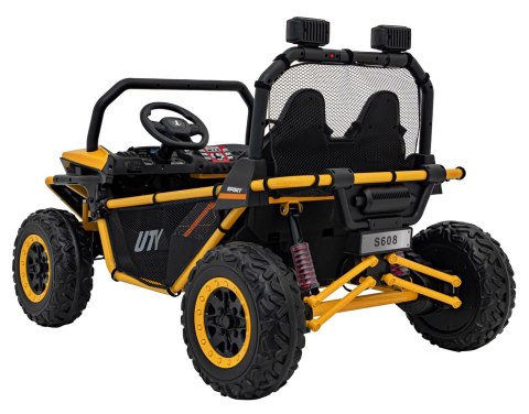 Pojazd Buggy FASTER Żółty