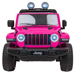 Pojazd Jeep Wrangler Rubicon Różowy