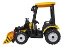 Pojazd MEGA Traktor D68 Z Przyczepką Żółty