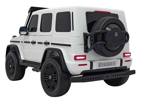 Pojazd Mercedes Benz G63 AMG XXL STRONG MP4 Biały