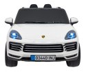 Porsche Cayenne S na akumulator dla dzieci Lakier Biały SUV + Pilot