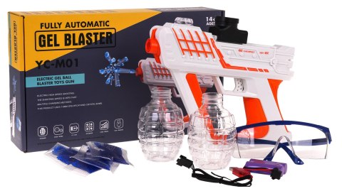 Pistolet GEL BLASTER Pomarańczowy + Akcesoria
