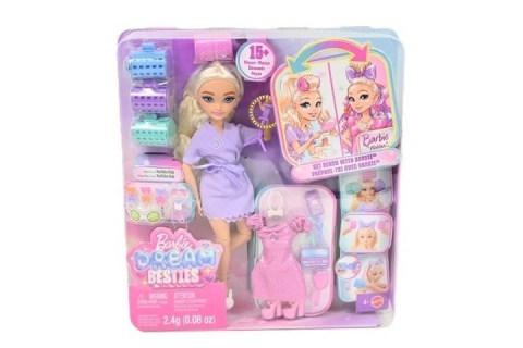 Barbie Dream Besties Lalka blondynka z akcesoriami