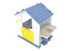 Dom Z Koszykówką i Zlewem Niebieski Dach