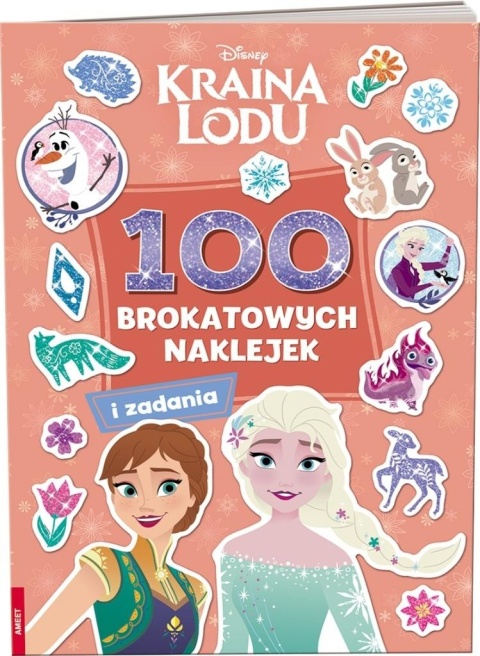 Kraina Lodu. 100 Brokatowych naklejek