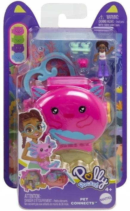 Polly Pocket Pet Connects Axolotl