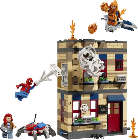 LEGO 76317 Marvel Mieszkanie Petera Parkera