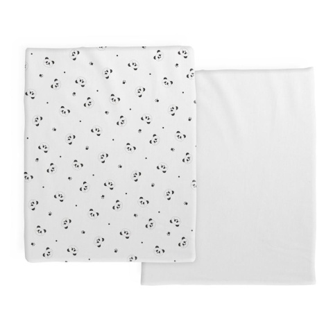 Prześcieradło do łóżeczka Next2me Panda szt