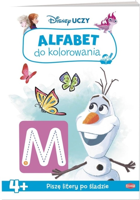 Disney uczy. Kraina lodu. Alfabet do kolorowania