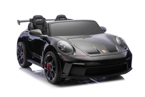 Pojazd Porsche 911 GT3 Czarny, wyścigowy samochód dla dzieci