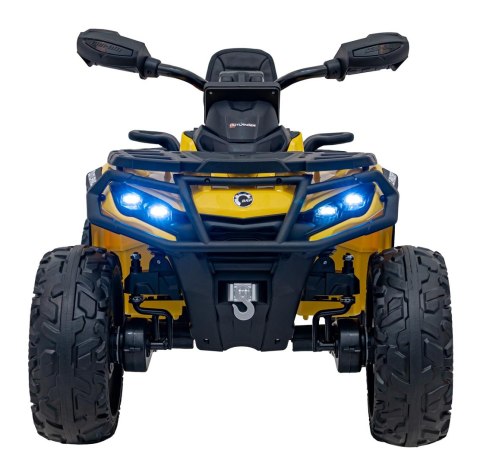 Quad Can Am Outlander ATV z Pilotem Żółty