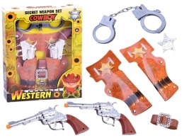 Zestaw kowboja rewolwer kowbojski pistolet ZA2452