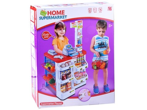 Kasa fiskalna SUPERMARKET koszyk Sklep ze skanerem ZA2681