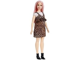 Barbie lalka Fashionistas sukienka panterka ZA3160