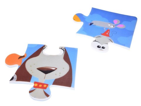 Puzzle piankowe ZWIERZĘTA Kolorowa mata dla niemowląt 90x90cm ZA3151