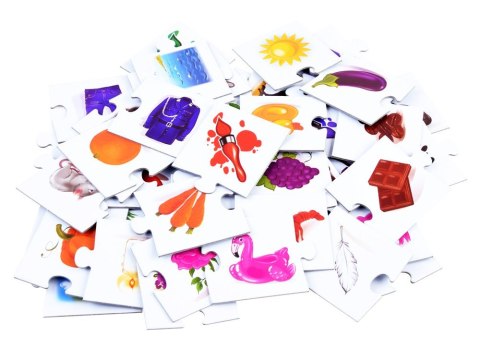 Jawa Edukacyjna gra dla przedszkolaków POZNAJEMY KOLORY układanka GR0456