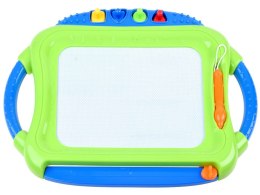 Tablica kolorowy znikopis + pieczątki TA0089