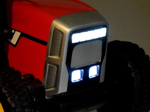 Traktor z przyczepą na akumulator + pilot PA0242