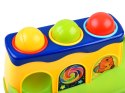 Gra dla malucha - Uderz młotkiem Kolorowy wbijak z piłkami ZA3804