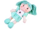 Lalka szmacianka szmaciana Zuzia 33cm w miętowej sukni ZA3853