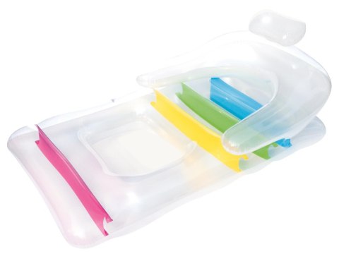 Bestway Dmuchany fotel Leżak Materac do wody z oparciem 165cm 90 kg 43011