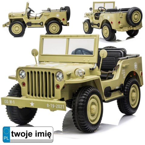 Auto na akumulator 3os J E E P Willys pilot PA0249