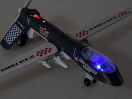 Metalowy DRON wojskowy bojowy dźwięk ZA4327 SZ