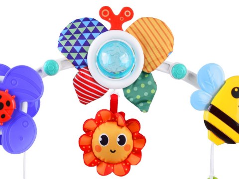 Pałąk Łuk na wózek łóżeczko fotelik Wesołe Zabawki dla niemowlaka ZA4311