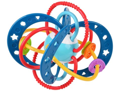 Przyjemny i miękki Sensoryczny GRYZAK Grzechotka dla malucha ZA4308 NI