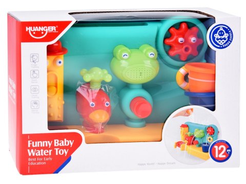 Zabawka do kąpieli do wody panel kołowrotek kurek ZA4657