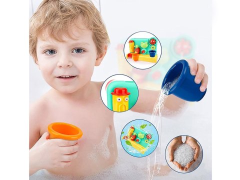 Zabawka do kąpieli do wody panel kołowrotek kurek ZA4657